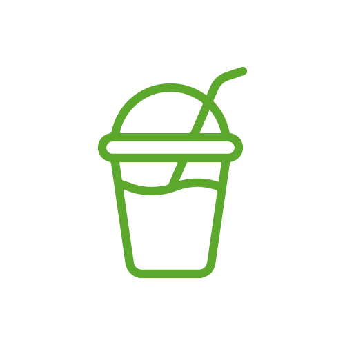 PET cup icon